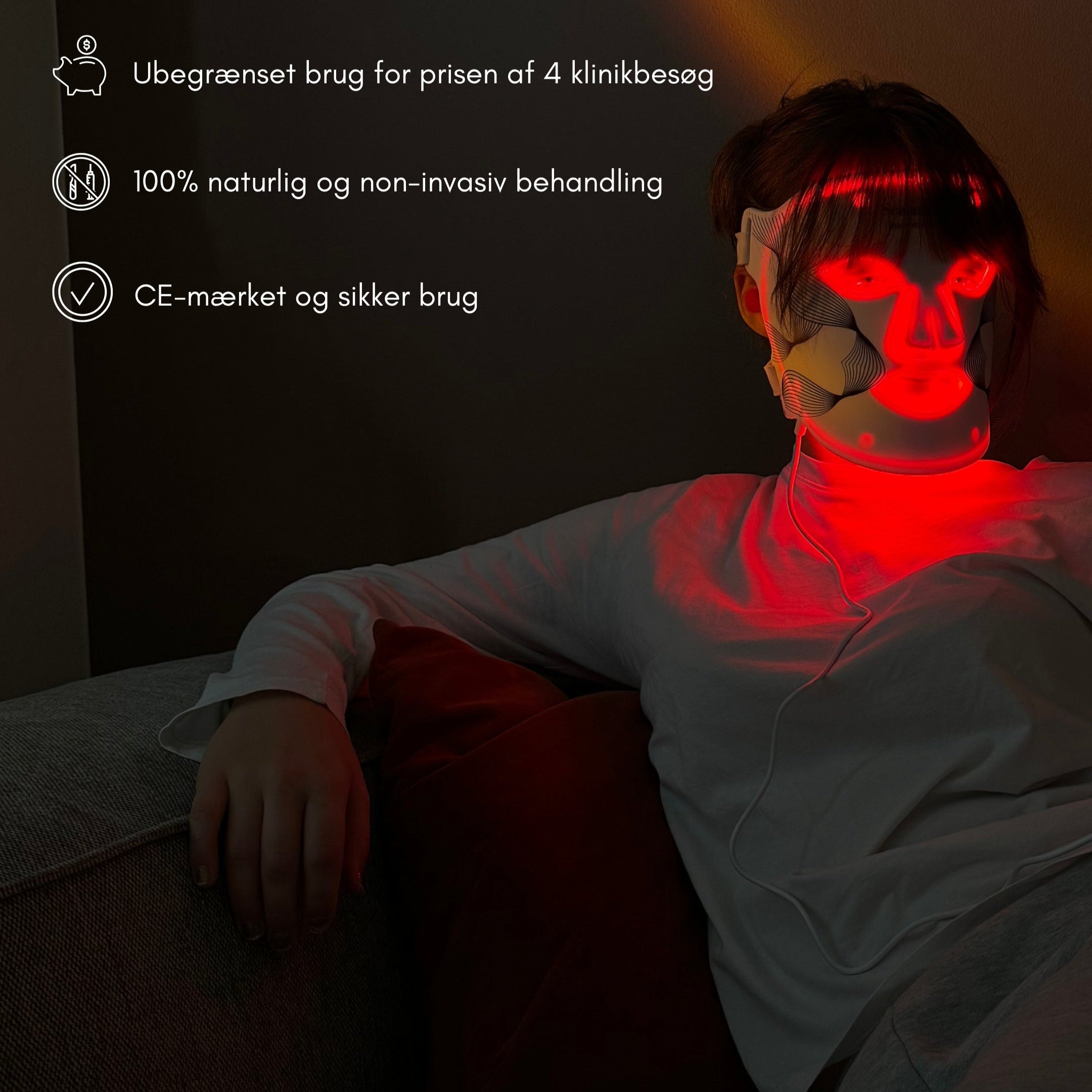 ScandiGlow Radiance - Lysterapi Maske